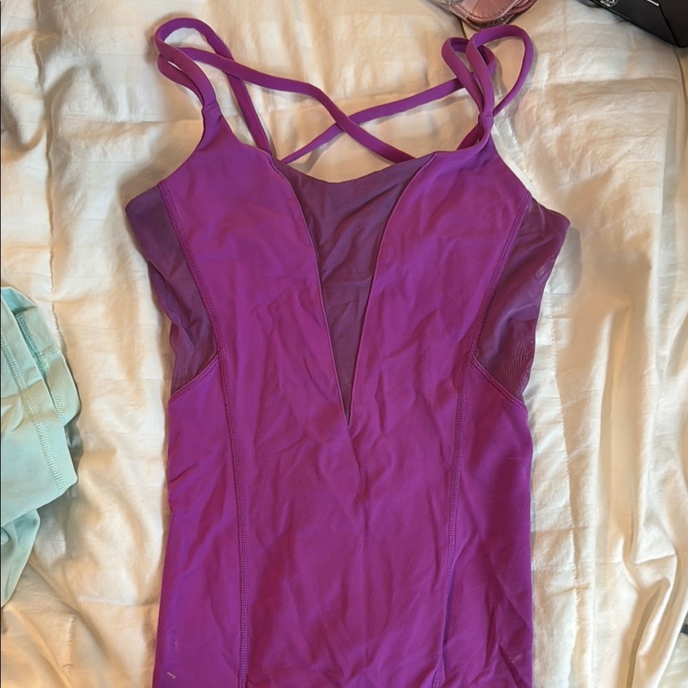 Women's lululemon Purple Strappy Top